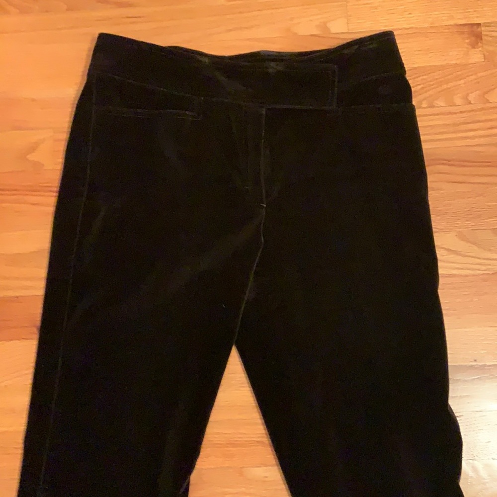 Escada black label velvet pant